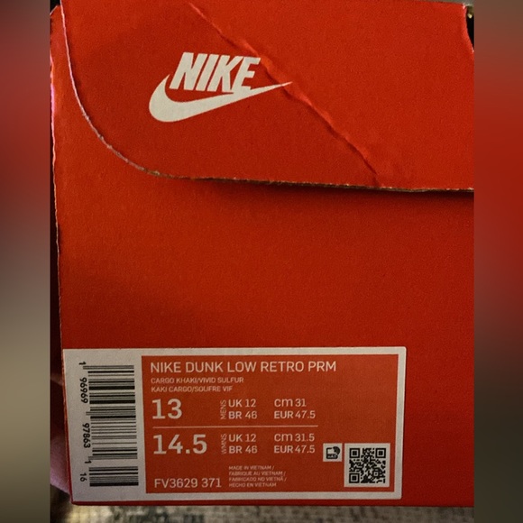 Nike Other - Nike dunk low retro cargo/ khaki